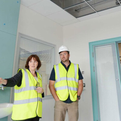 During a visit to Crumlin Childrens Hospital, June 2013.