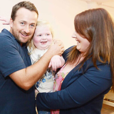 During a visit to Crumlin Childrens Hospital, June 2013.
