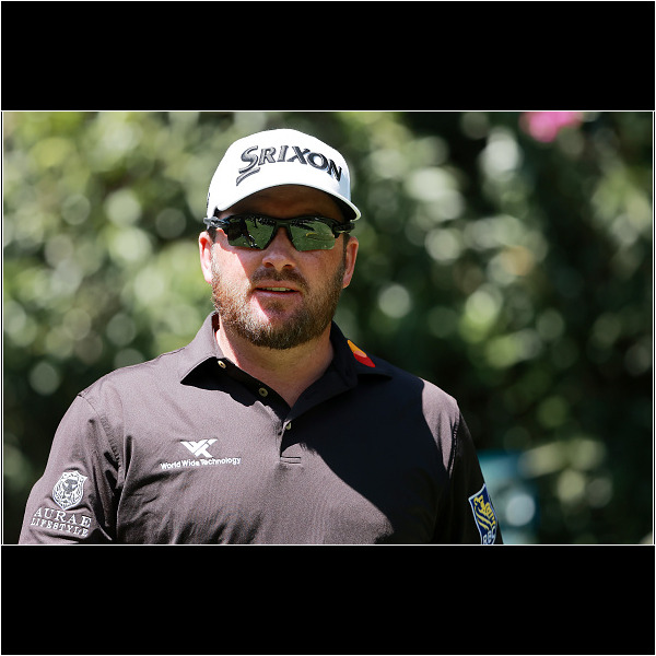 MEXICO CITY, MEXICO - FEBRUARY 20: Graeme McDowell of Northern Ireland looks on from the second tee during the first round of the World Golf Championships Mexico Championship at Club de Golf Chapultepec on February 20, 2020 in Mexico City, Mexico. (Photo by Hector Vivas/Getty Images)
