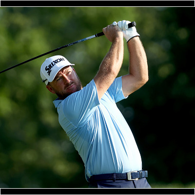 DUBLIN, OHIO - JULY 10: Graeme McDowell of Northern Ireland plays his shot from the third tee during the second round of the Workday Charity Open on July 10, 2020 at Muirfield Village Golf Club in Dublin, Ohio. (Photo by Gregory Shamus/Getty Images)