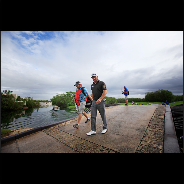 PLAYA DEL CARMEN, MEXICO - DECEMBER 04: Graeme McDowell of Northern Ireland walks to the sixth tee during the second round of the Mayakoba Golf Classic at El Camaleón Golf Club on December 04, 2020 in Playa del Carmen, Mexico. (Photo by Cliff Hawkins/Getty Images)