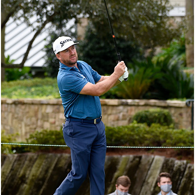SEA ISLAND, GA - NOVEMBER 22: Graeme McDowell of Northern Ireland hits his tee shot on the 10th hole during the final round of The RSM Classic at Sea Island Resort Seaside Course on November 22, 2020 in Sea Island, Georgia. (Photo by Jennifer Perez/PGA TOUR via Getty Images)