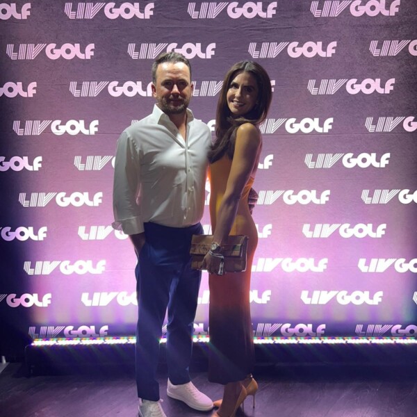 2022 LIV Golf Miami Team Championship - Graeme and wife Kristin during the opening night celebrations.